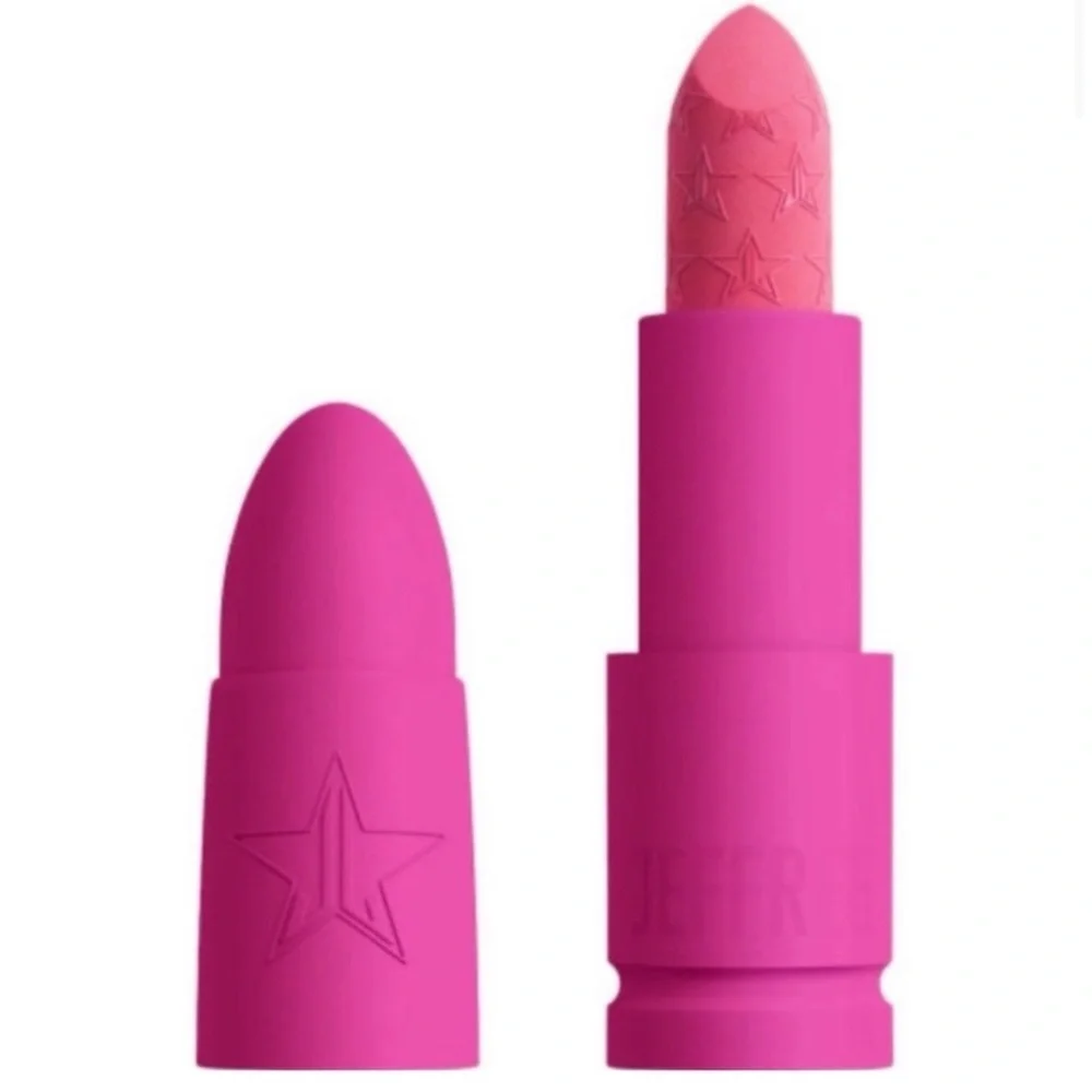 CULT OF ROSES New in Box Jeffree Star Velvet Trap Lipstick Watermelon Pink Matte